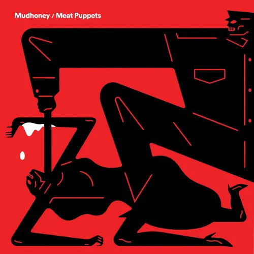 Cover of Meat Puppets, Mudhoney – Warning / One of These Days