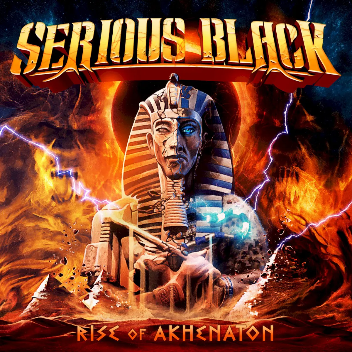 Obal albumu Rise of Akhenaton