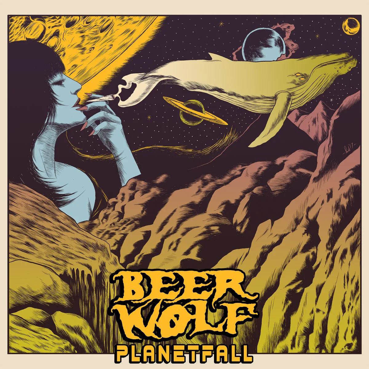 Obal alba Beerwolf – Planetfall