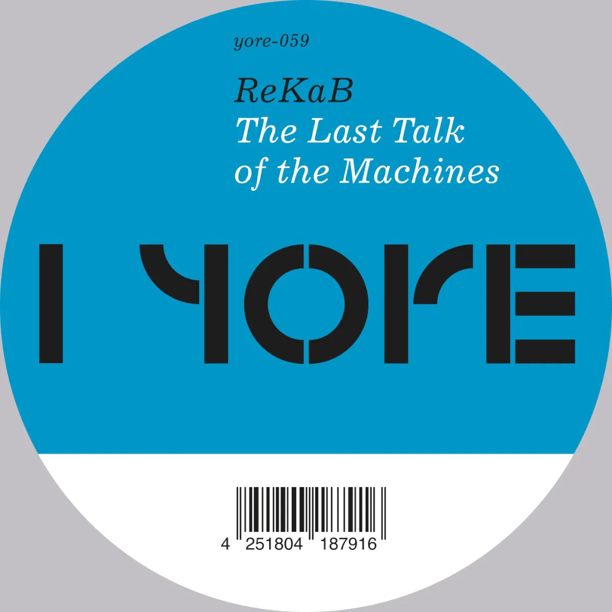 Obal alba ReKaB – The Last Talk of the Machines -