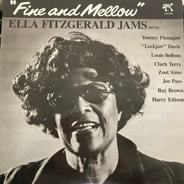 Obal alba “Fine and Mellow”: Ella Fitzgerald Jams