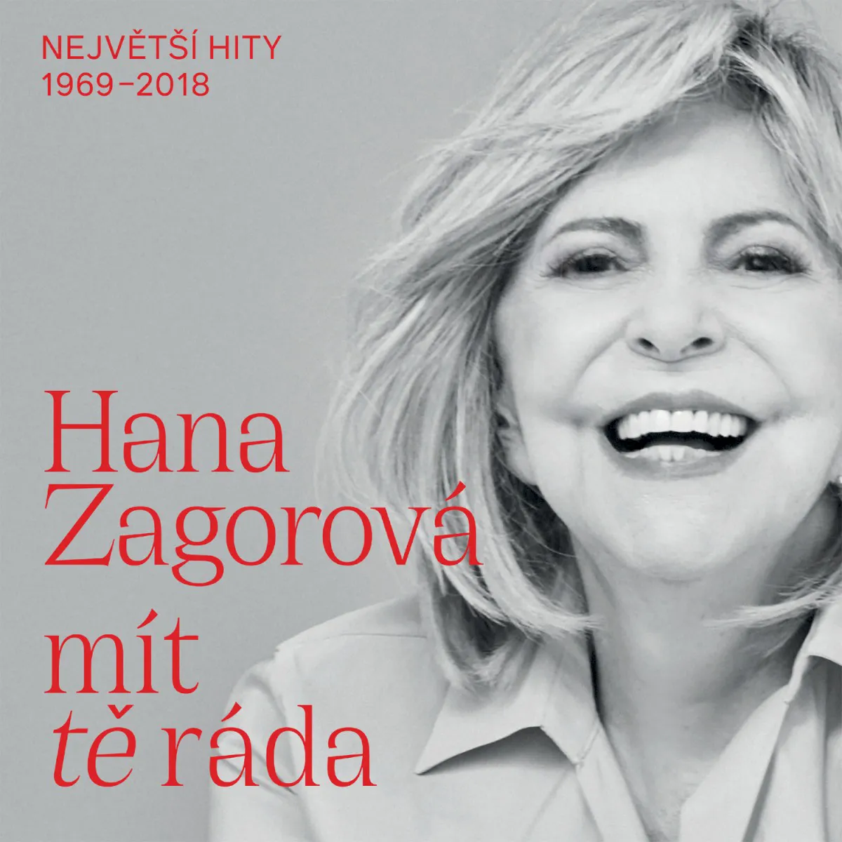Obal alba Mít Tě Ráda / Největší hity 1969-2018