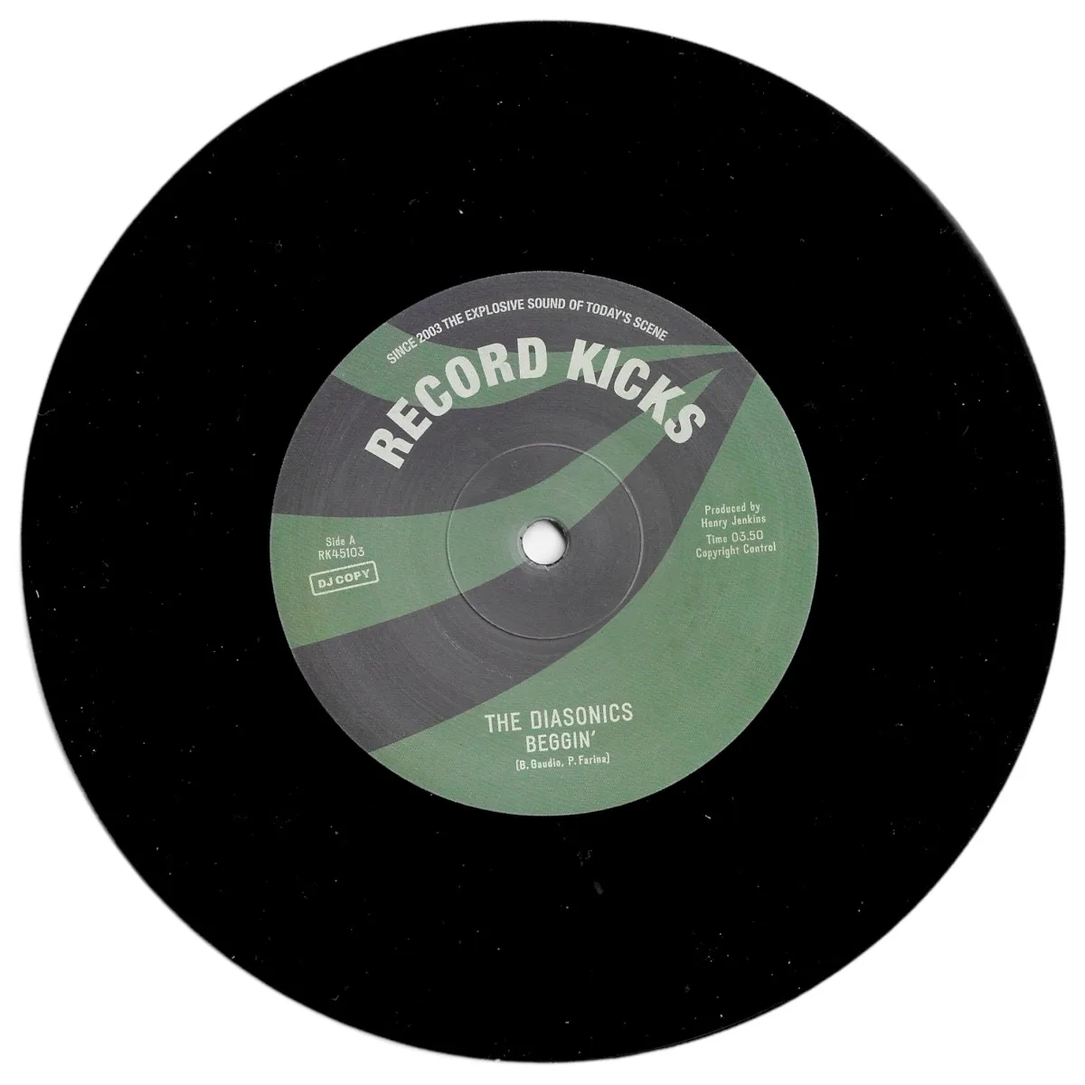 Cover of The Diasonics – Beggin' / Take One
