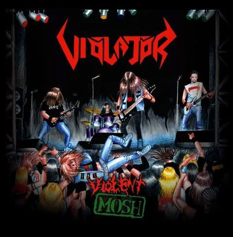 Obal albumu Violator – Violent Mosh