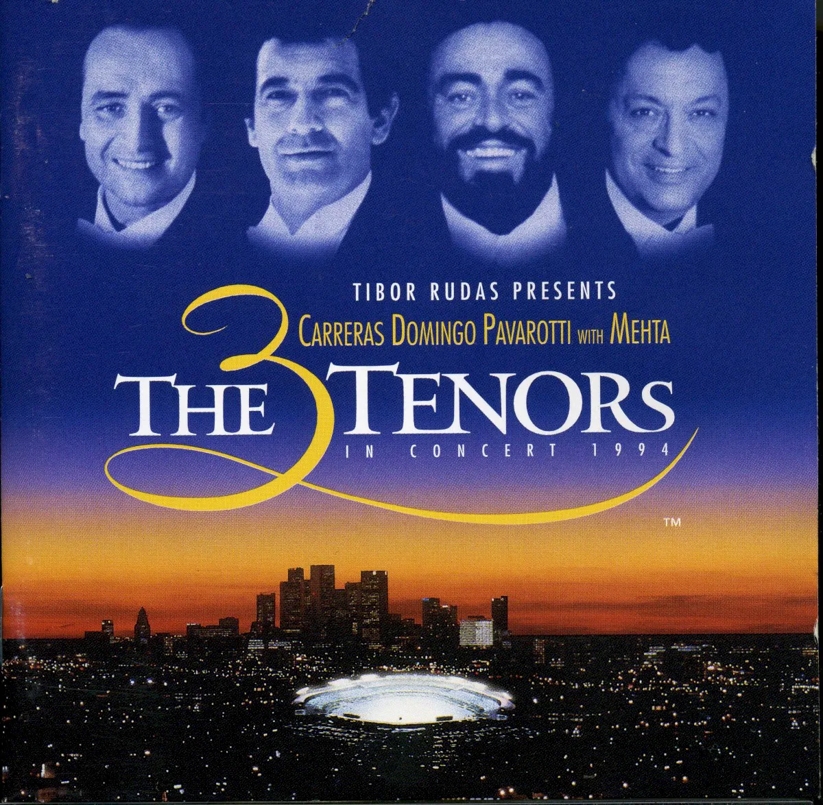 Obal alba The Three Tenors – The 3 Tenors in Concert 1994