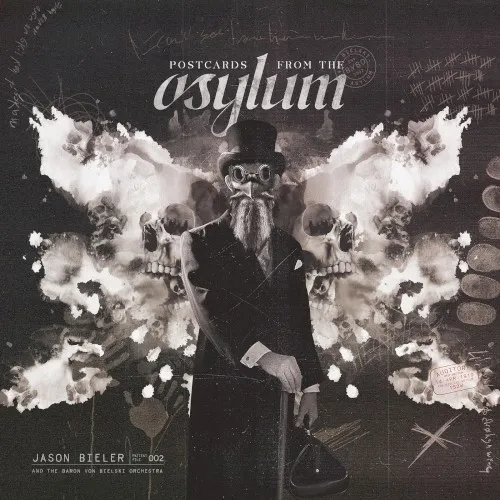 Cover of Jason Bieler And The Baron Von Bielski Orchestra – Postcards from the Asylum