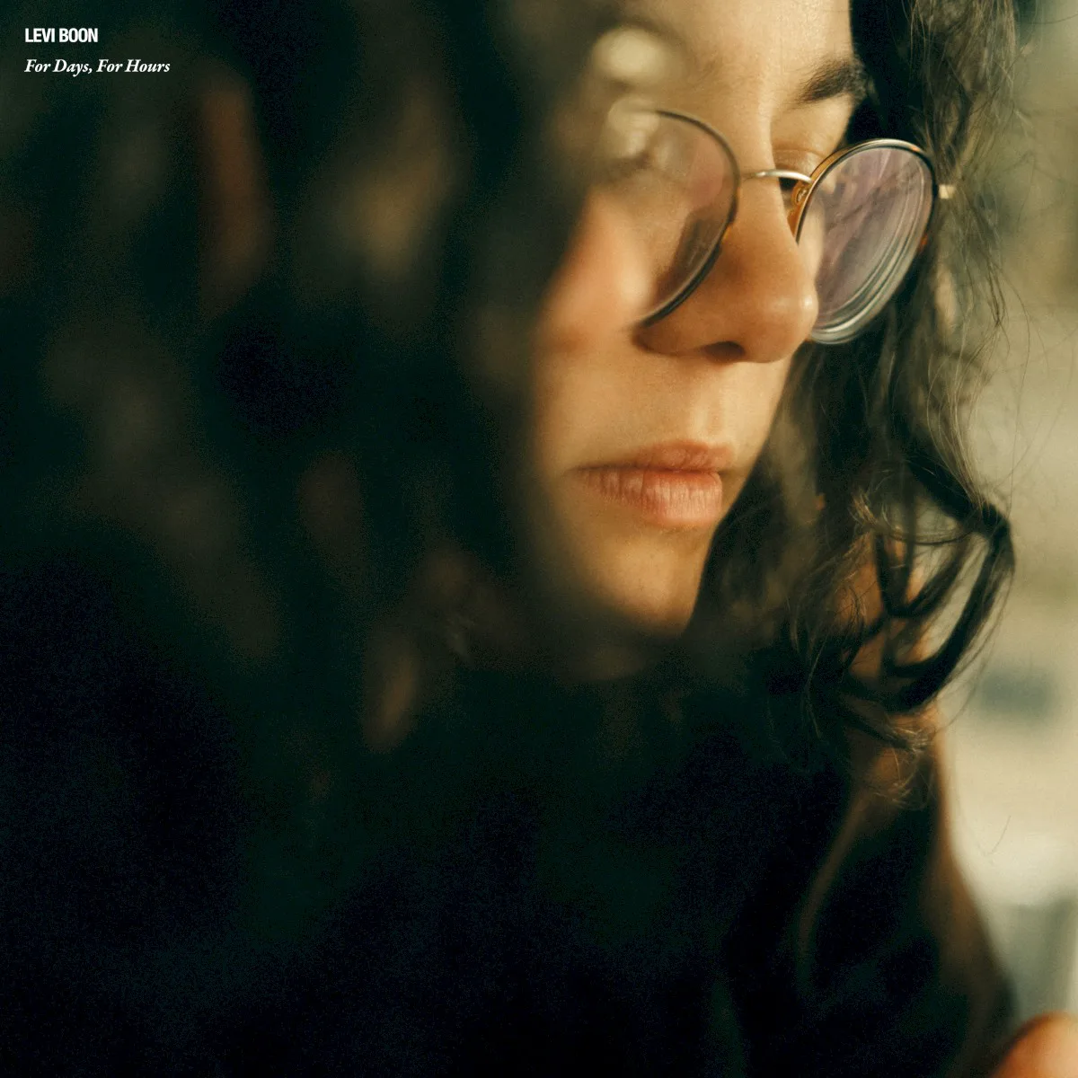 Obal alba levi boon – For Days, for Hours