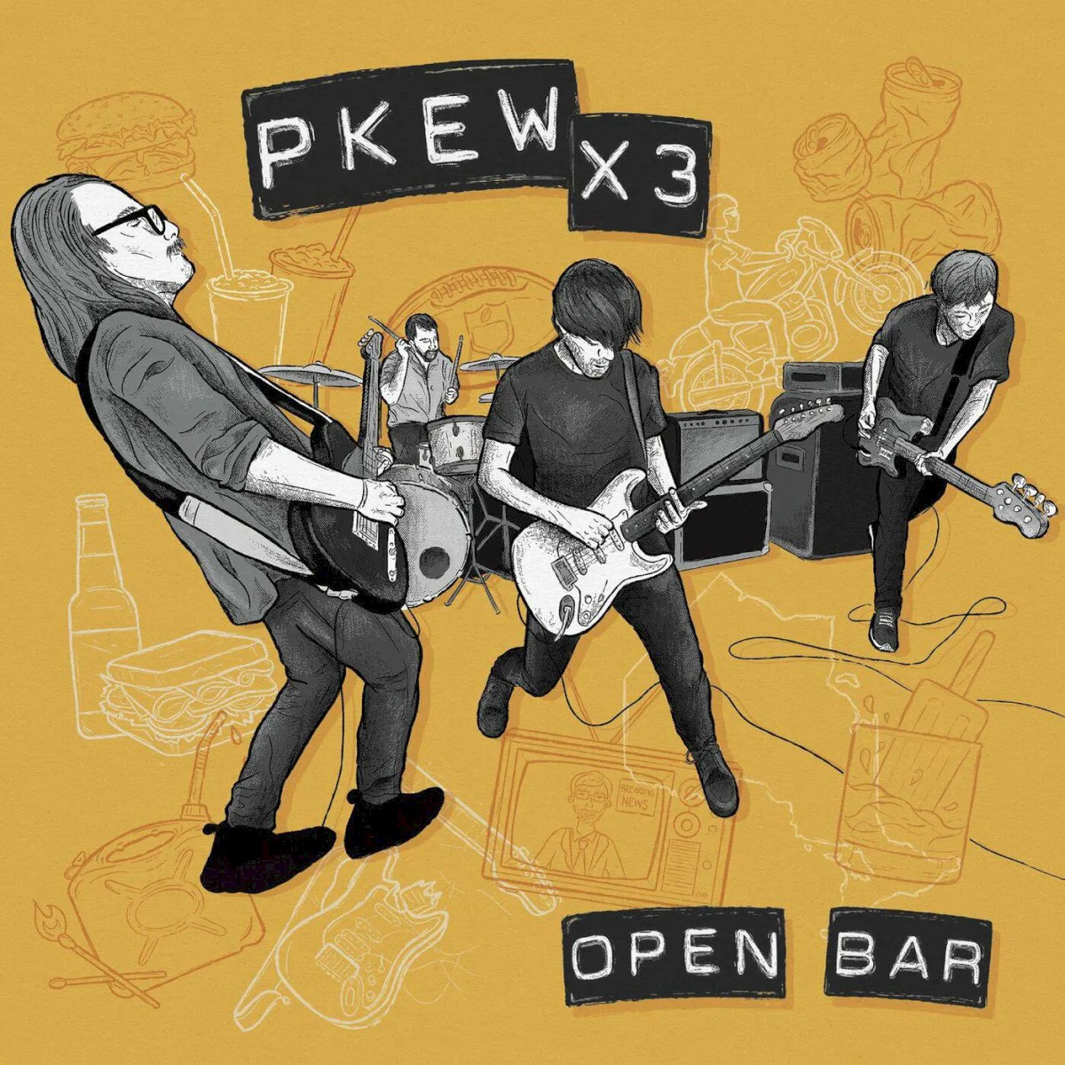Obal alba PKEW PKEW PKEW – Open Bar