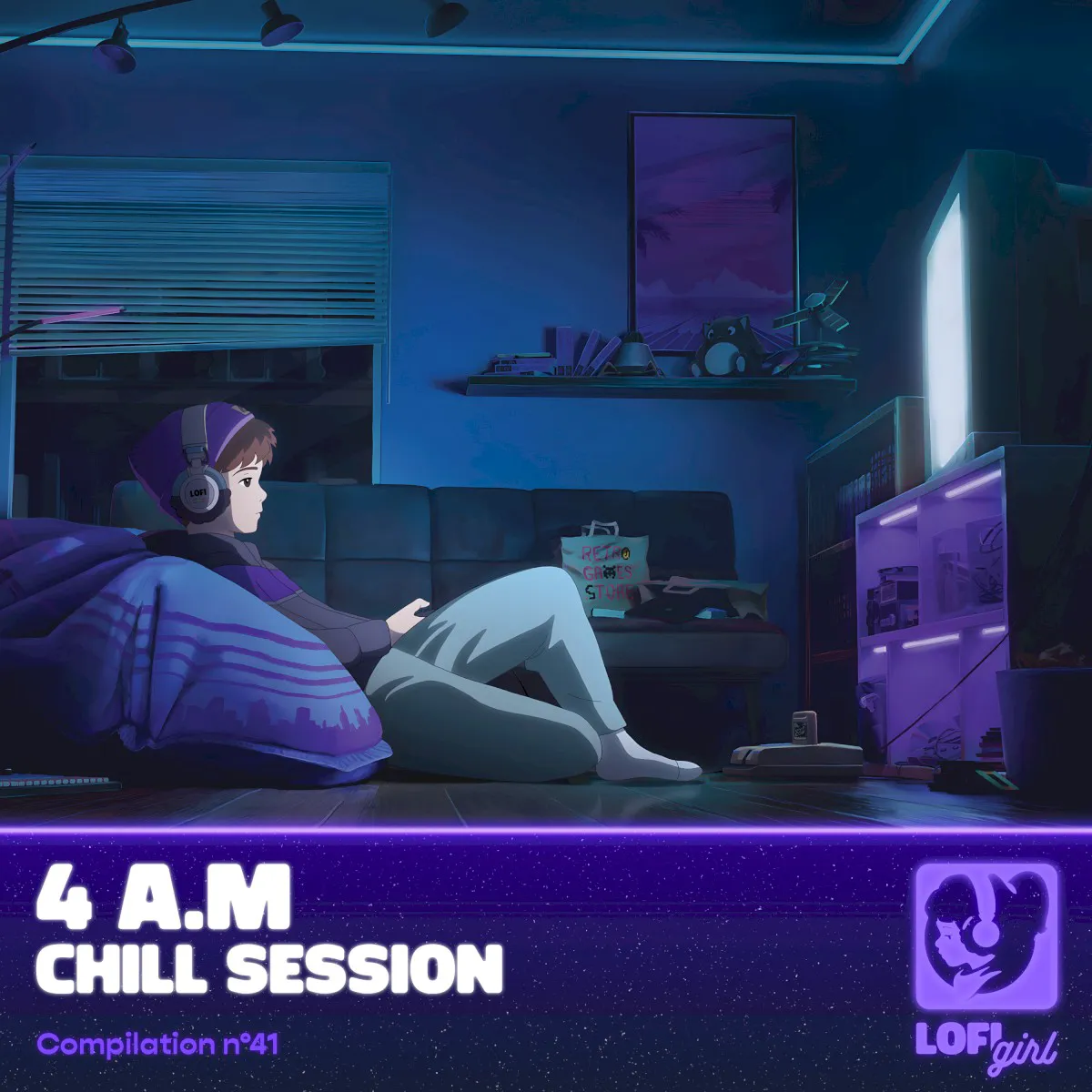 Cover of Various Artists – 4 A.M Chill Session