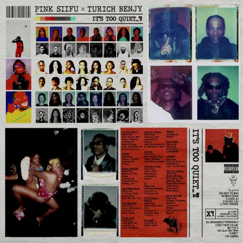Cover of Pink Siifu, Turich Benjy – IT'S TOO QUIET..'!!