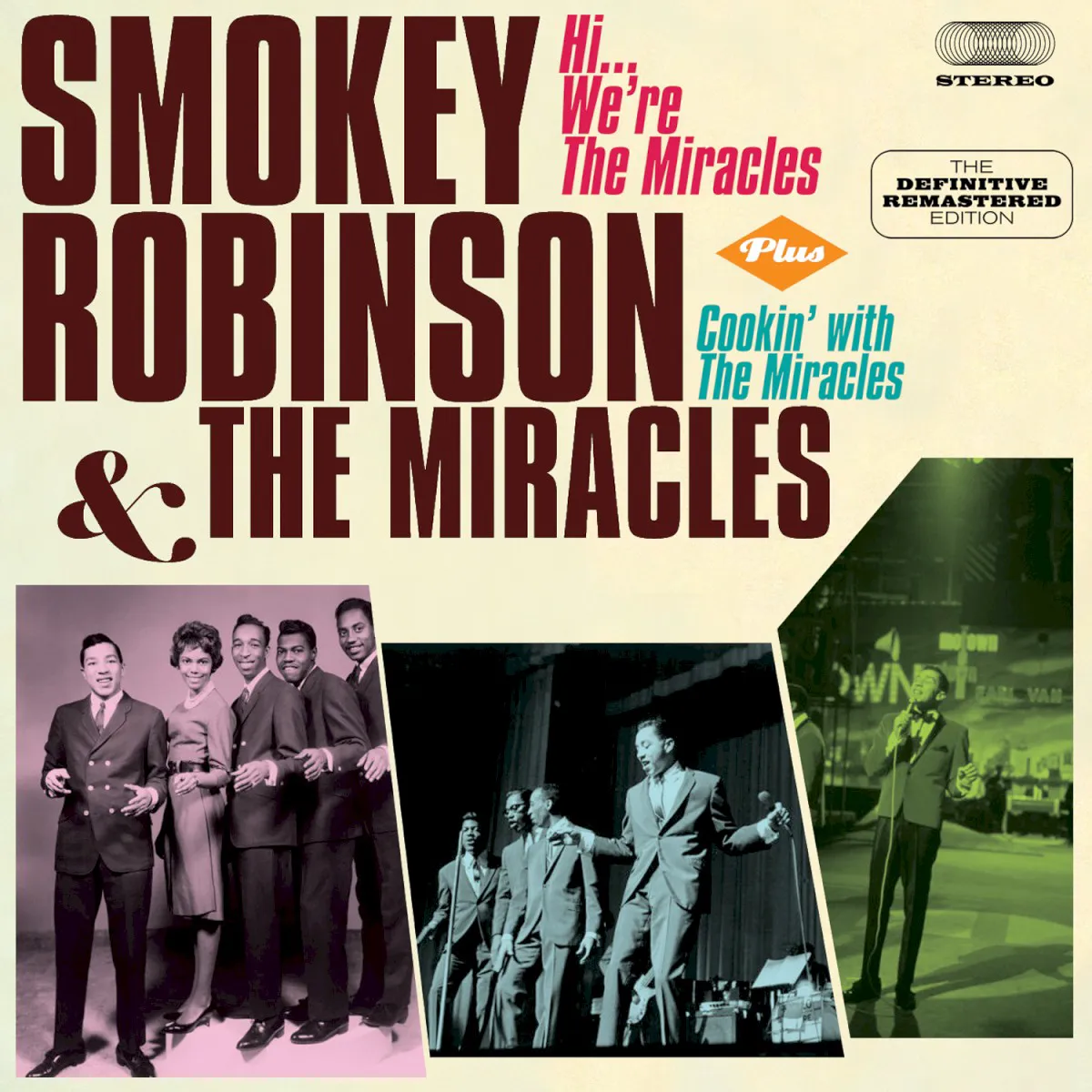 Obal albumu Hi, We're The Miracles / Cookin' With The Miracles