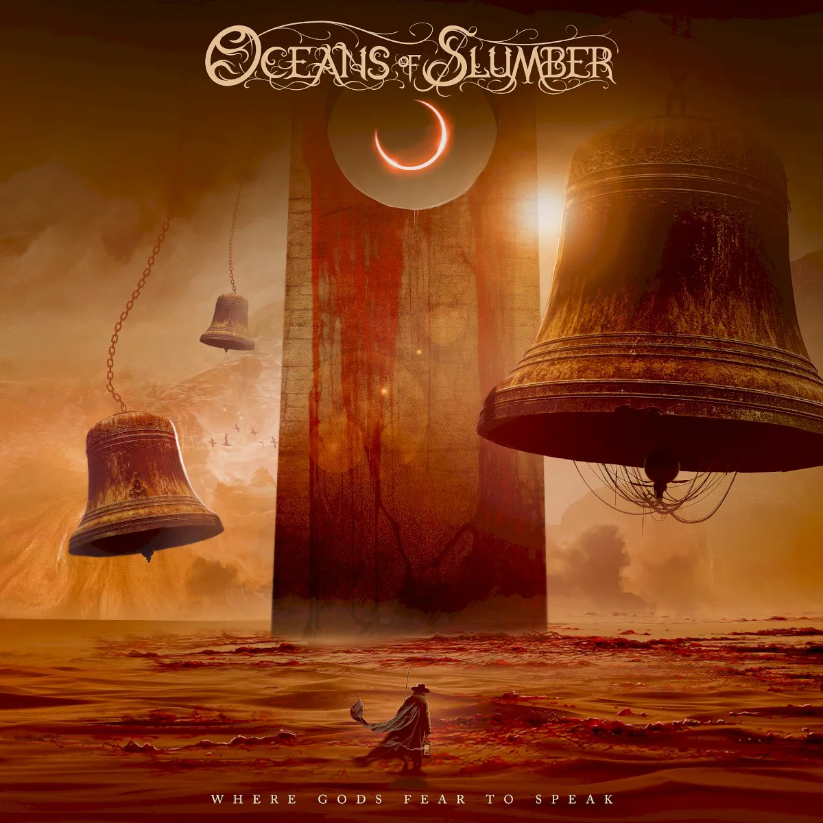Cover of Oceans of Slumber – Where Gods Fear to Speak