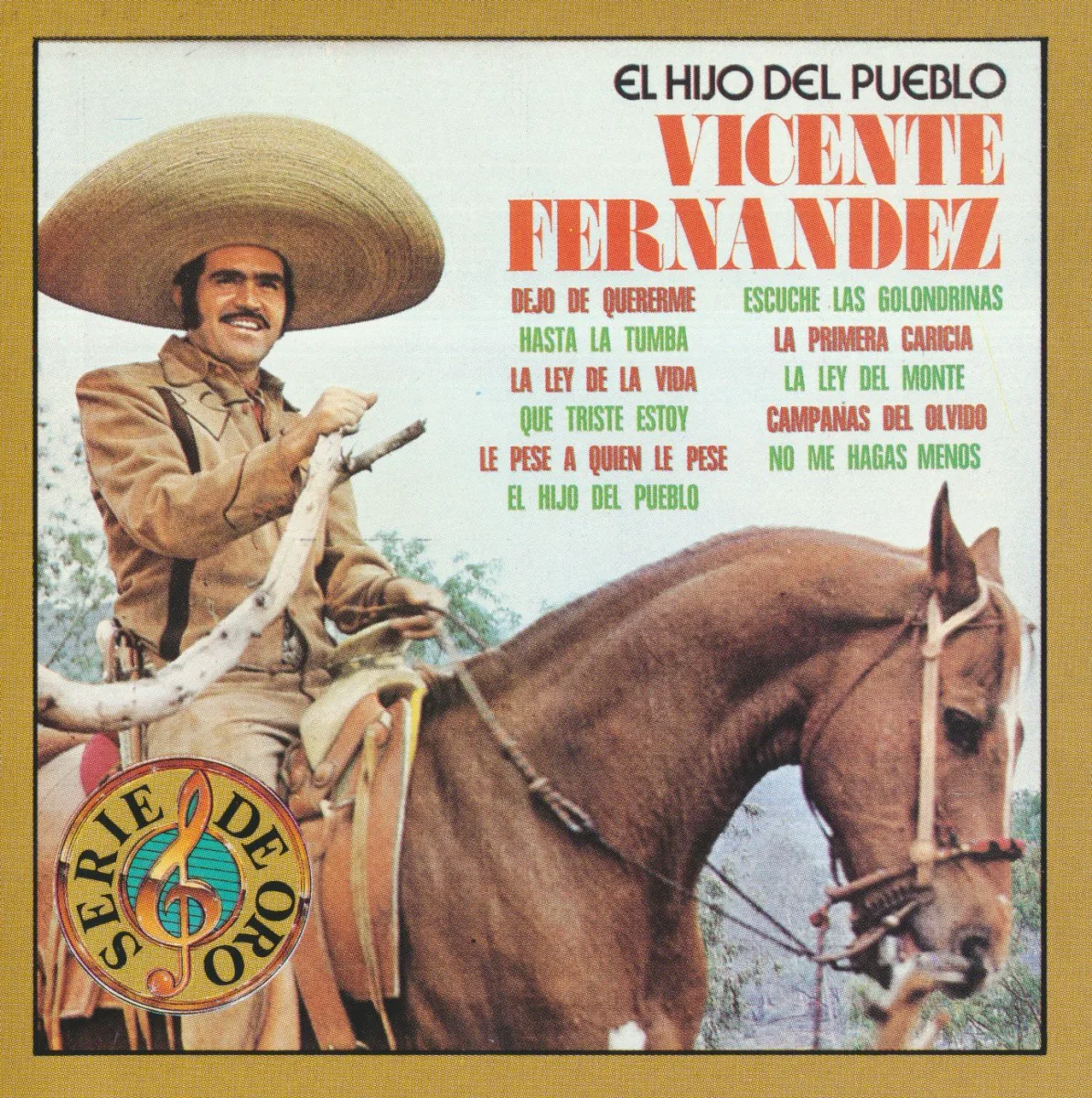 Obal albumu Vicente Fernández – El hijo del pueblo