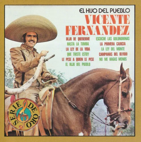 Obal alba Vicente Fernández – El hijo del pueblo