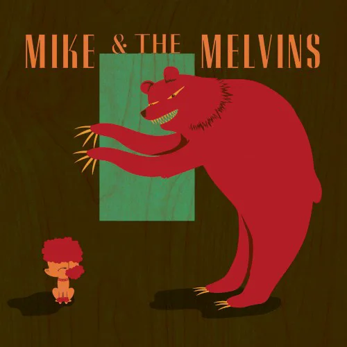 Cover of Melvins, Mike Kunka – Three Men and a Baby
