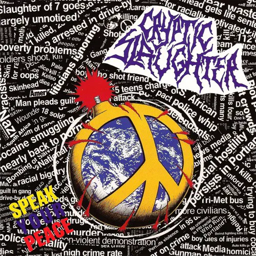 Cover of Cryptic Slaughter – Speak Your Peace