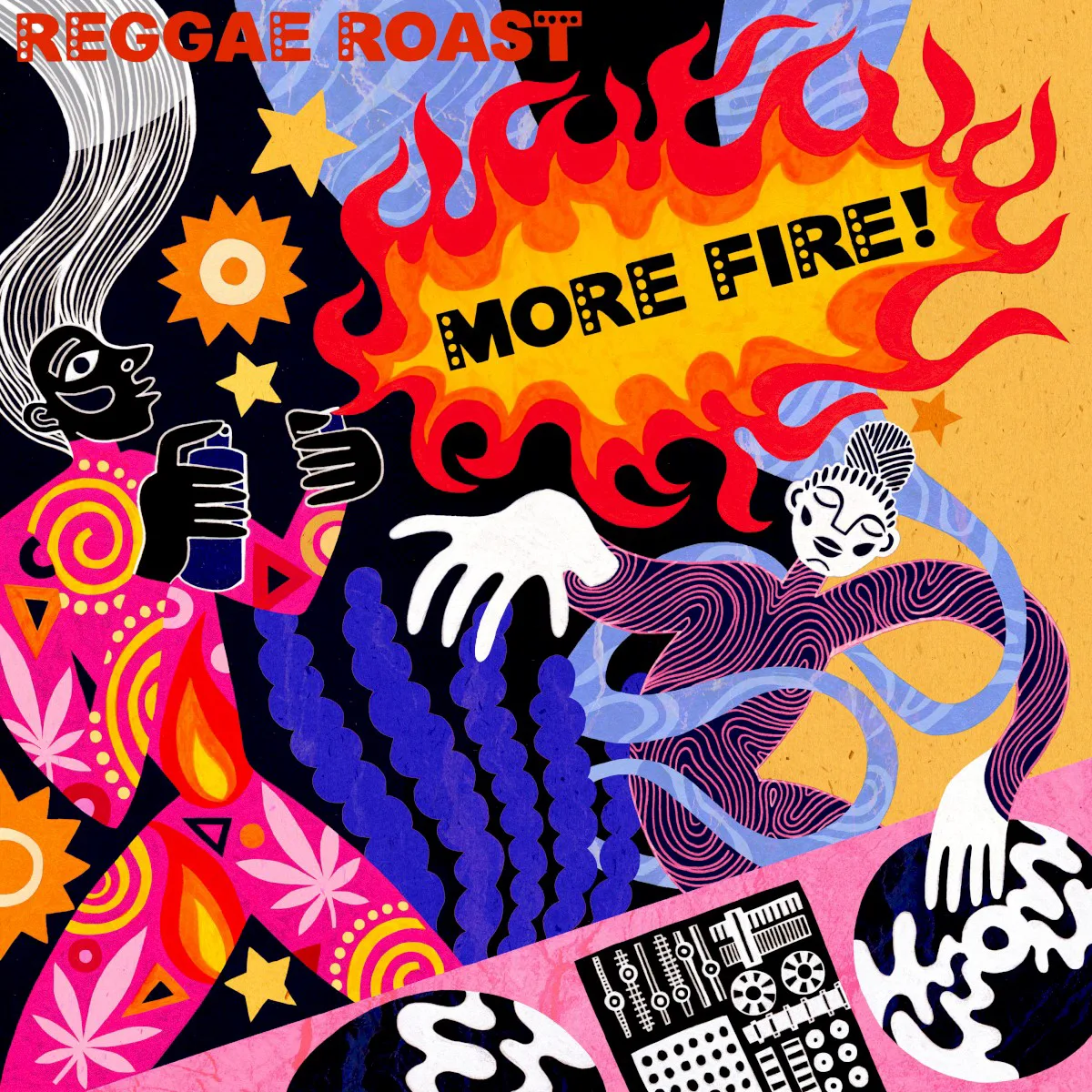Obal albumu Reggae Roast – More Fire!