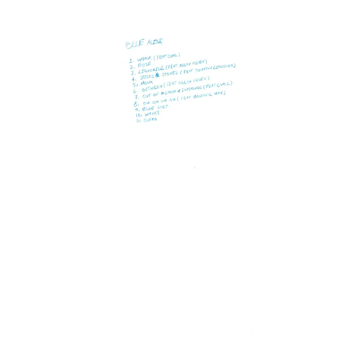 Cover of Mica Levi – Blue Alibi