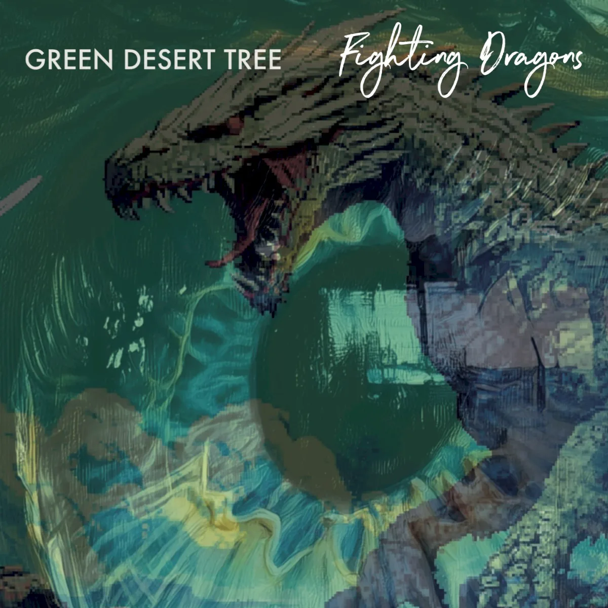 Cover of Green Desert Tree – Fighting Dragons