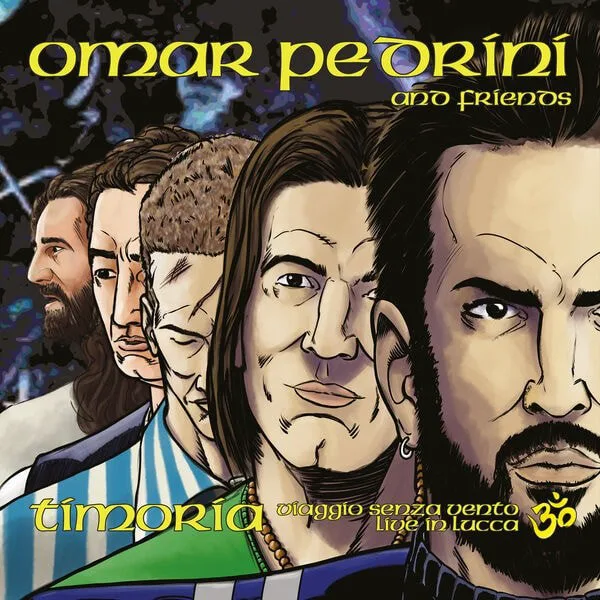 Cover of Omar Pedrini – Viaggio senza vento - Live in Lucca