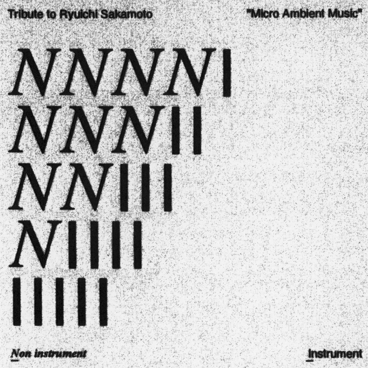 Cover of Various Artists – Tribute to Ryuichi Sakamoto- Micro Ambient Music