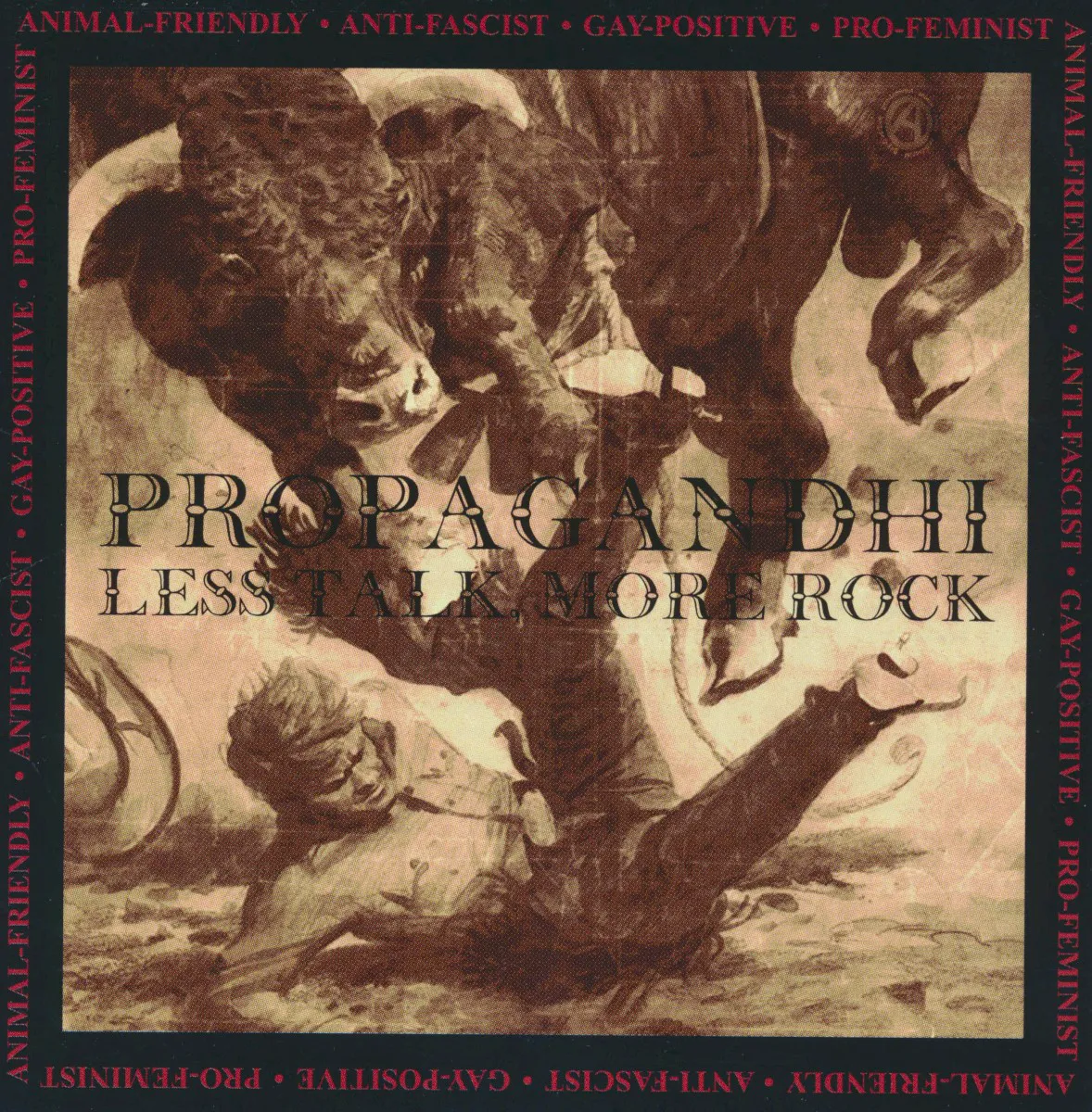 Obal albumu Propagandhi – Less Talk, More Rock