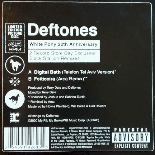 Obal albumu Deftones – Digital Bath (Telefon Tel Aviv version) / Feiticeira (Arca remix)