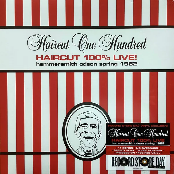 Obal alba Haircut One Hundred – Haircut 100% Live (Hammersmith Odeon Spring 1982)