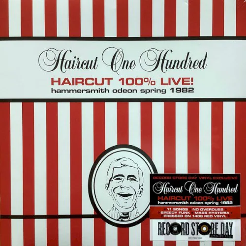 Obal alba Haircut One Hundred – Haircut 100% Live (Hammersmith Odeon Spring 1982)