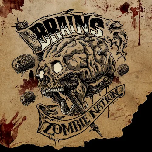 Cover of The Brains – Zombie Nation
