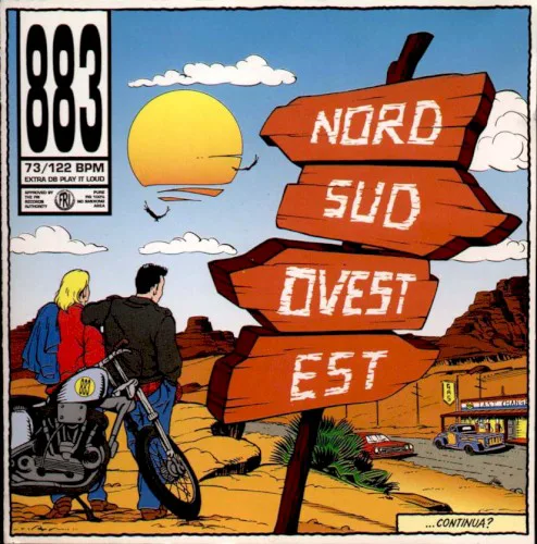 Cover of 883 – Nord sud ovest est