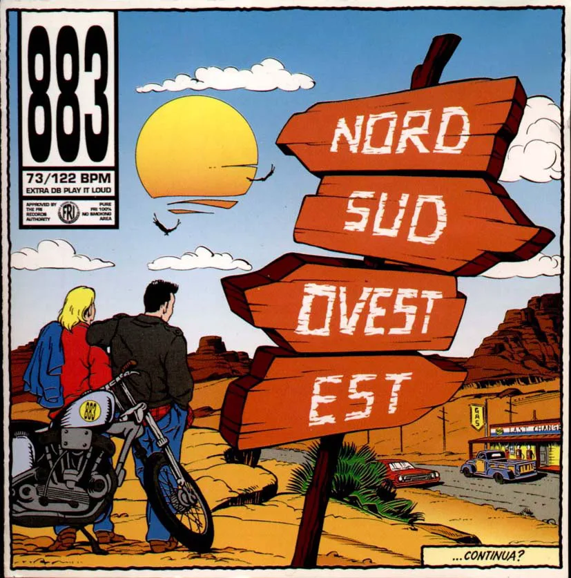 Cover of 883 – Nord sud ovest est