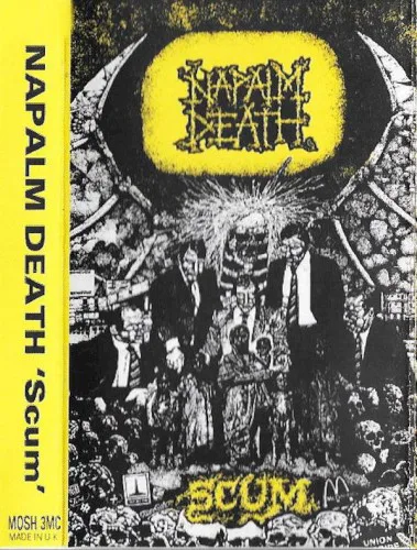 Cover of Napalm Death – Scum