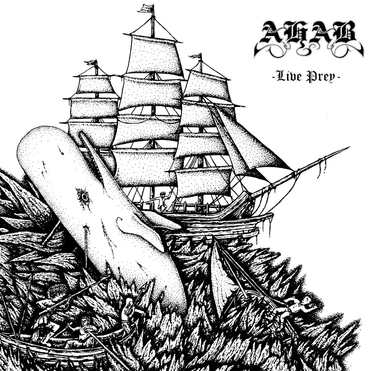 Obal alba Ahab – Live Prey