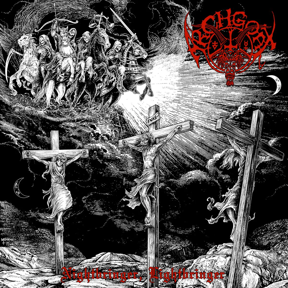Obal alba Archgoat – Nightbringer, Lightbringer