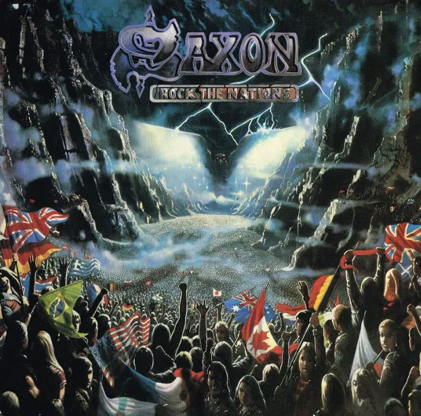 Obal albumu Saxon – Rock the Nations