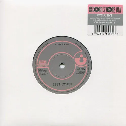 Cover of Best Coast – Late 20s / Bigger Man