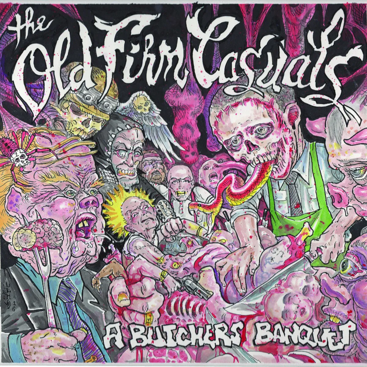 Cover of The Old Firm Casuals – A Butcher's Banquet