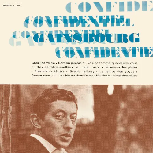 Cover of Serge Gainsbourg – Confidentiel