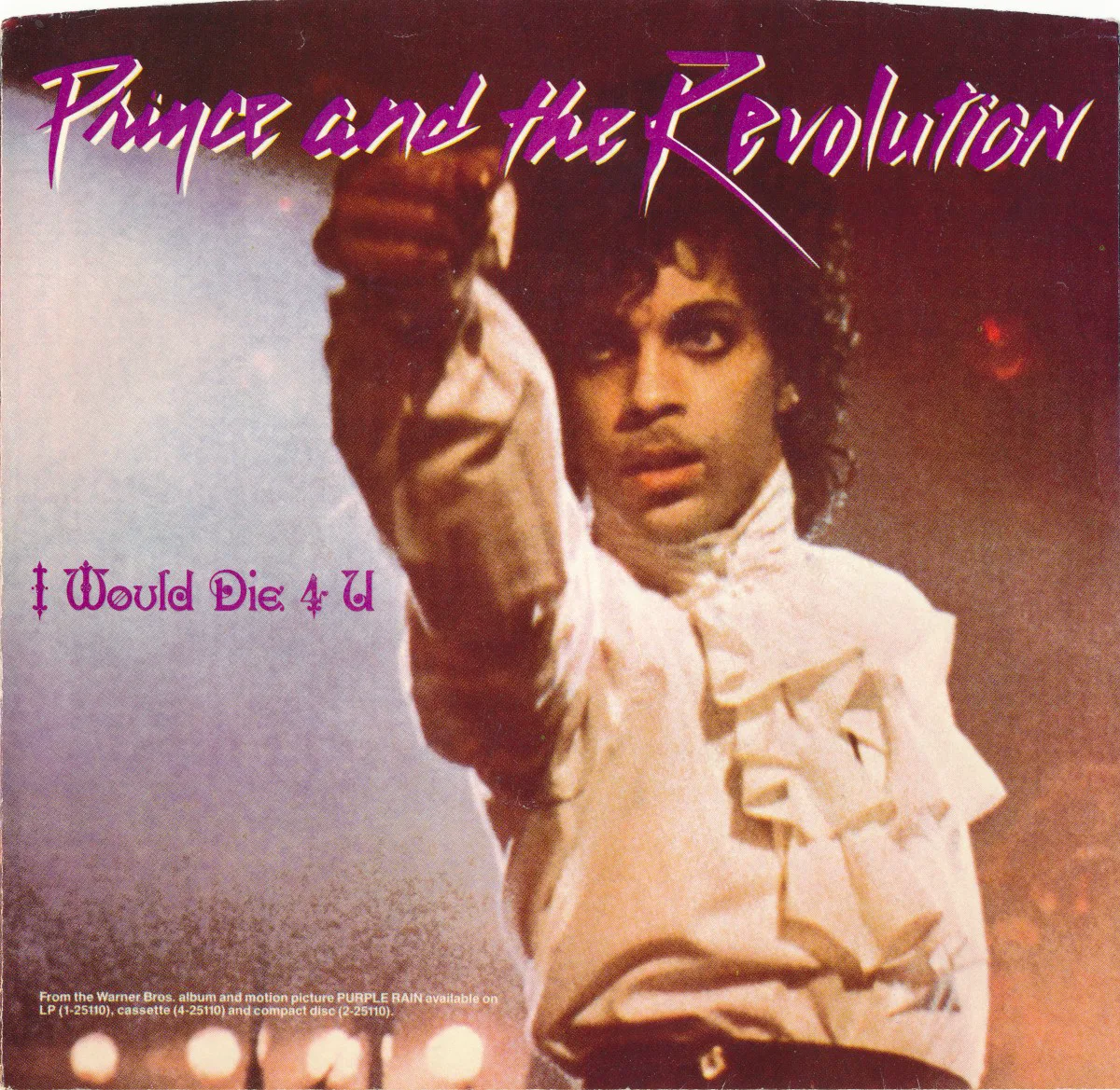 Cover of Prince, The Revolution – I Would Die 4 U