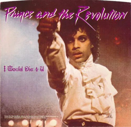 Cover of Prince, The Revolution – I Would Die 4 U