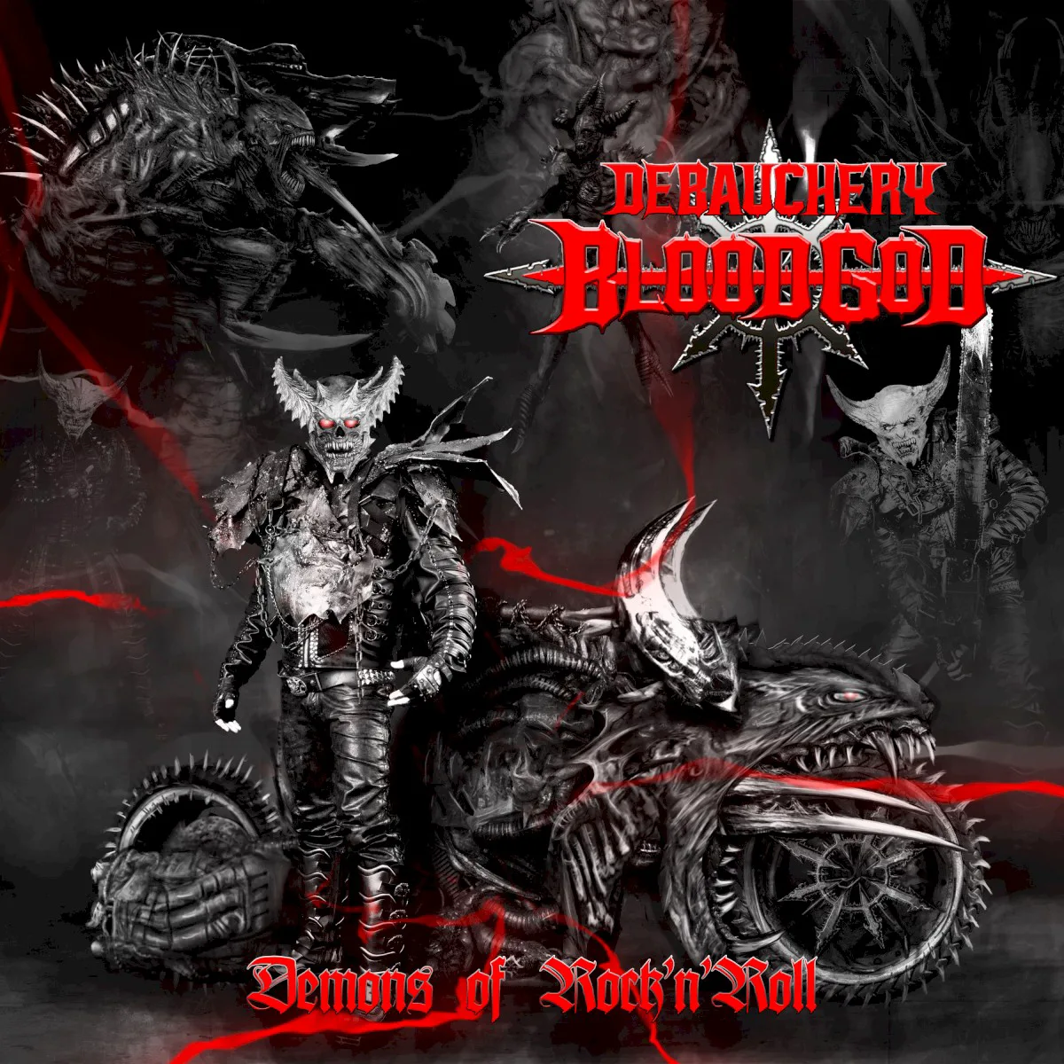 Cover of Debauchery, Blood God – Demons of Rock’n’Roll