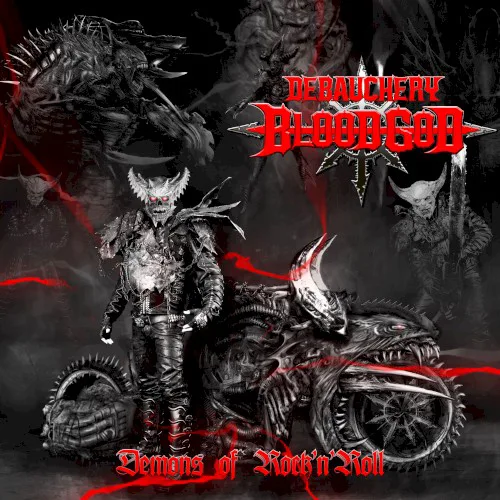 Obal albumu Debauchery, Blood God – Demons of Rock’n’Roll