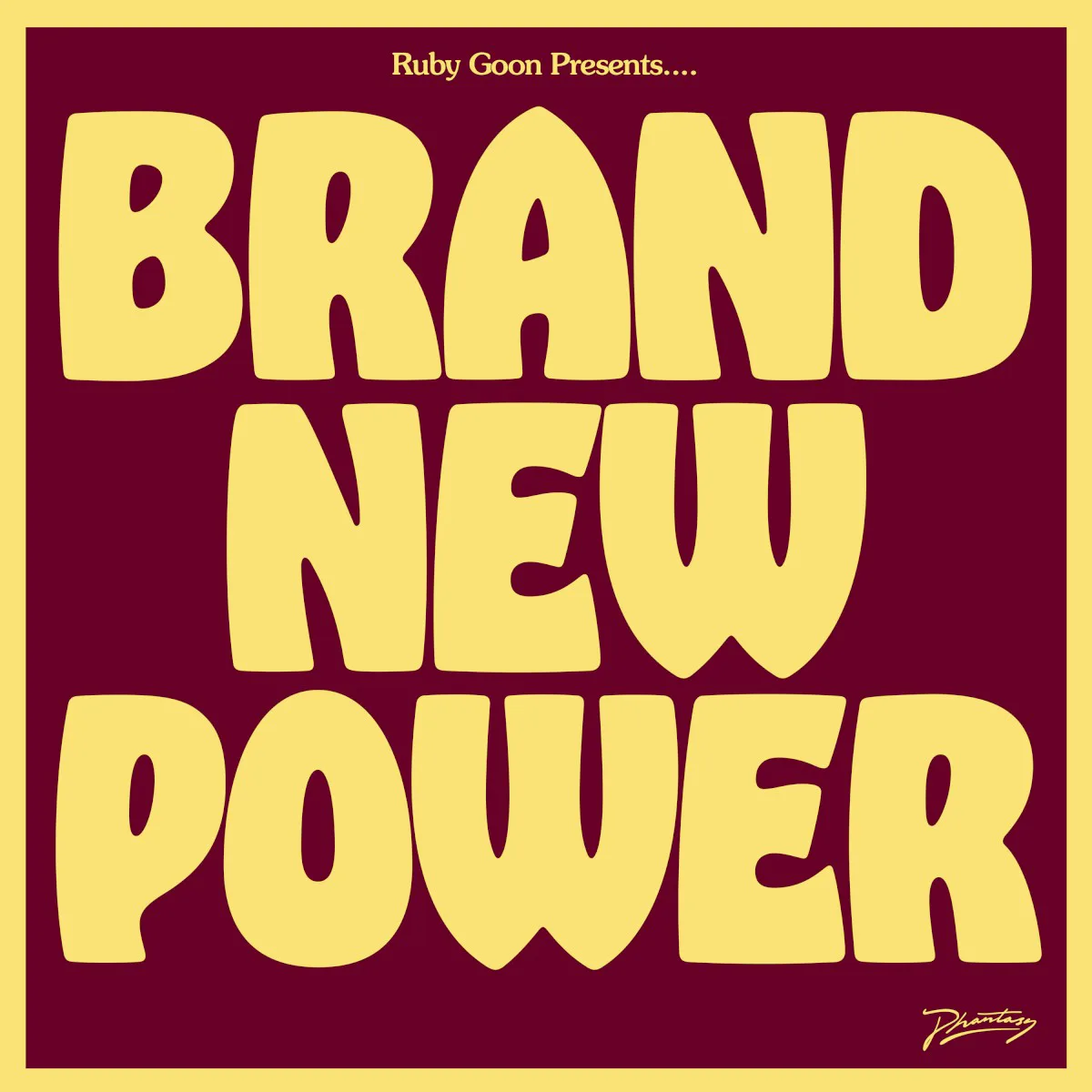 Obal alba RUBY GOON – Brand New Power