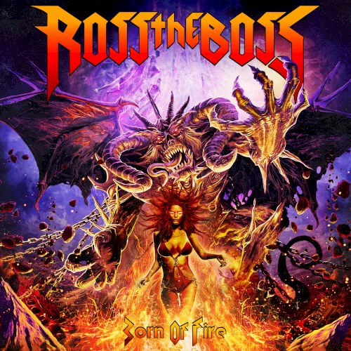 Cover of Ross the Boss – Born of Fire