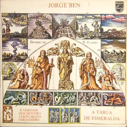 Obal alba Jorge Ben Jor – A Tábua de Esmeralda