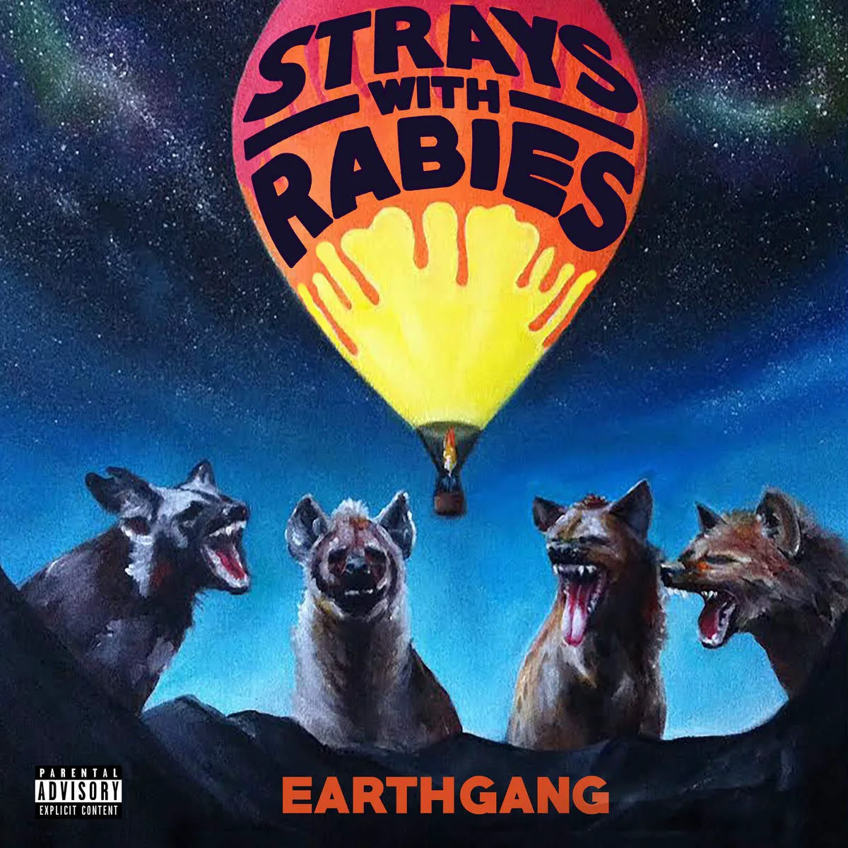 Obal alba EarthGang – Strays with Rabies