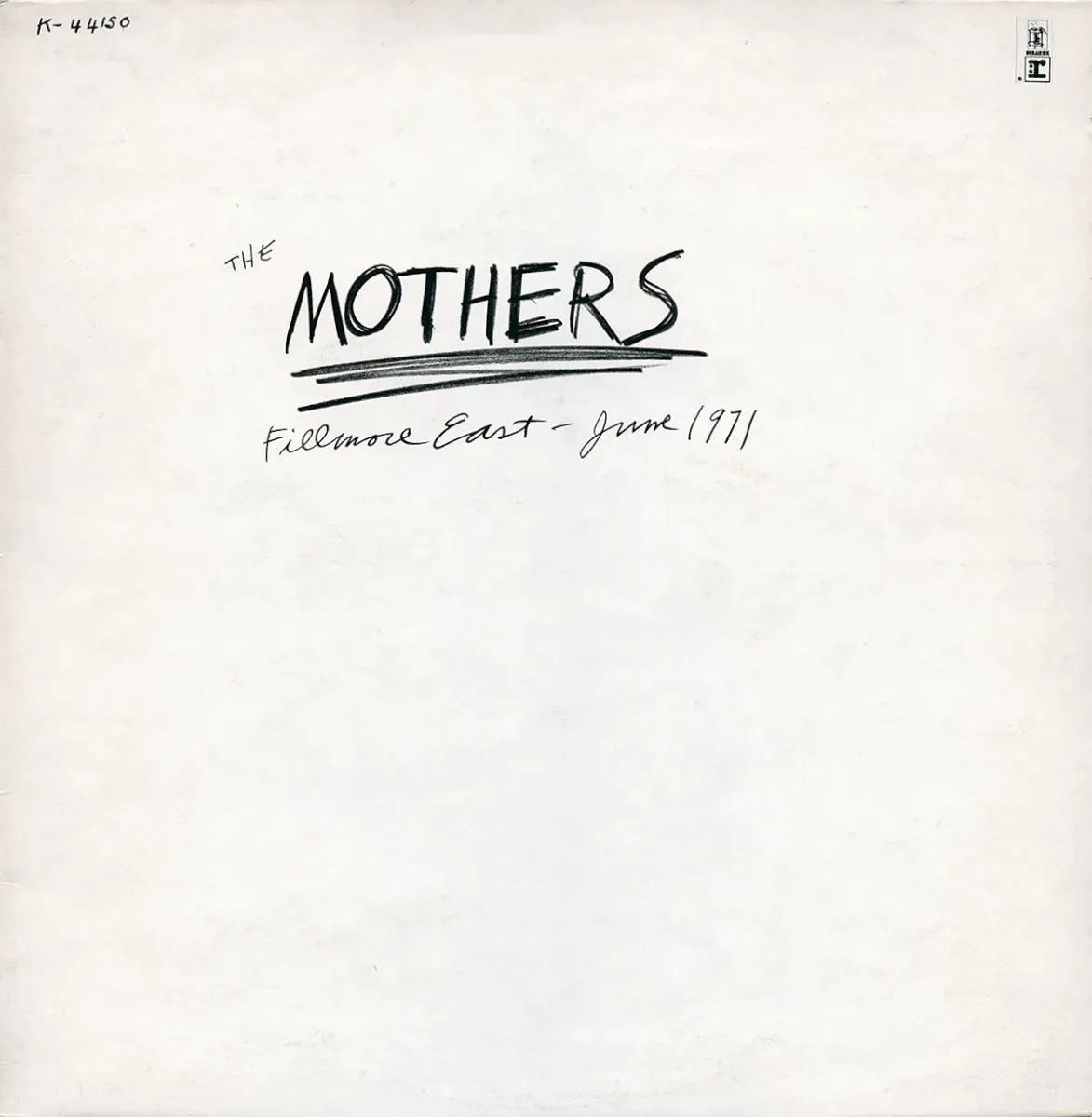 Obal albumu Frank Zappa, The Mothers of Invention – Fillmore East, June 1971