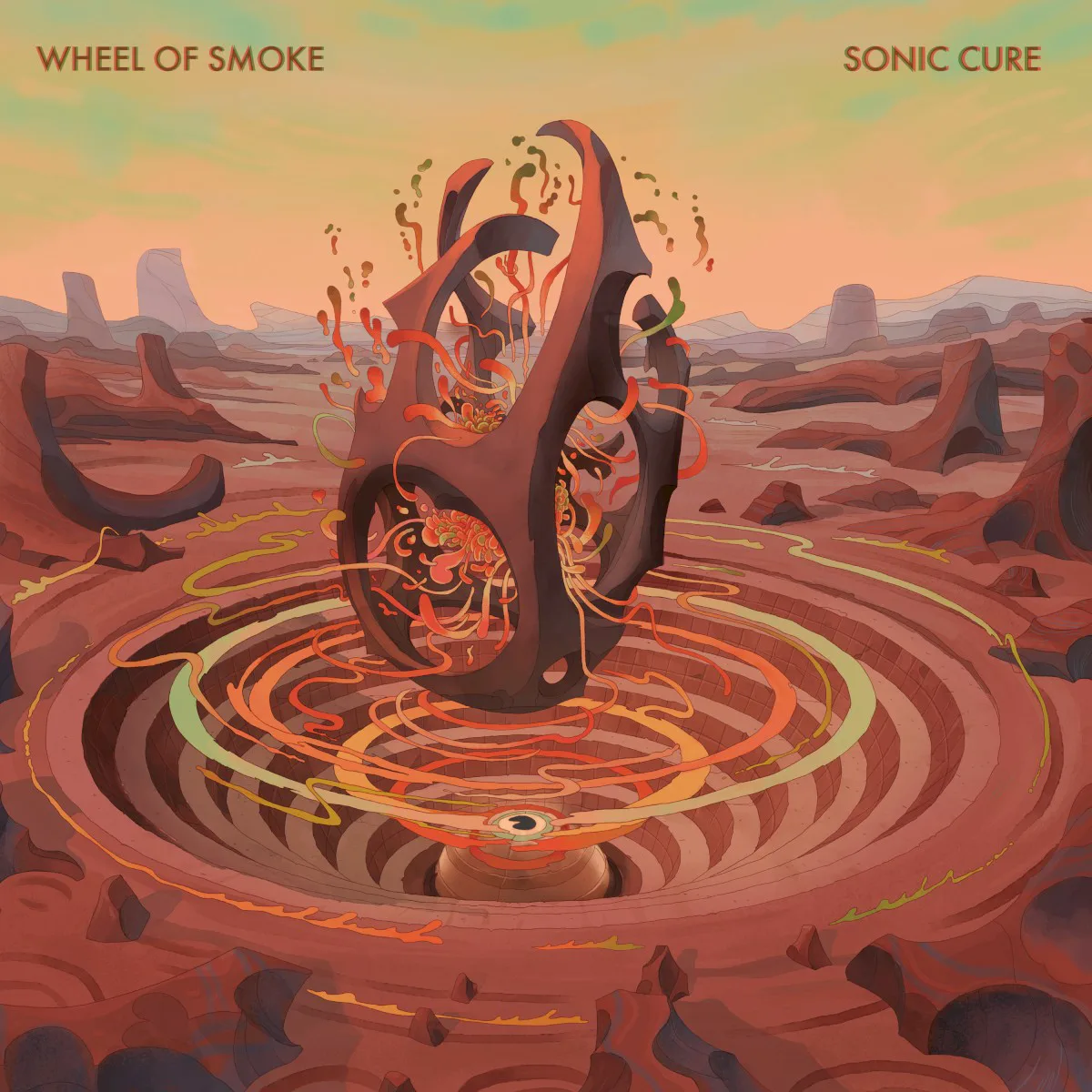 Obal alba Wheel of Smoke – Sonic Cure