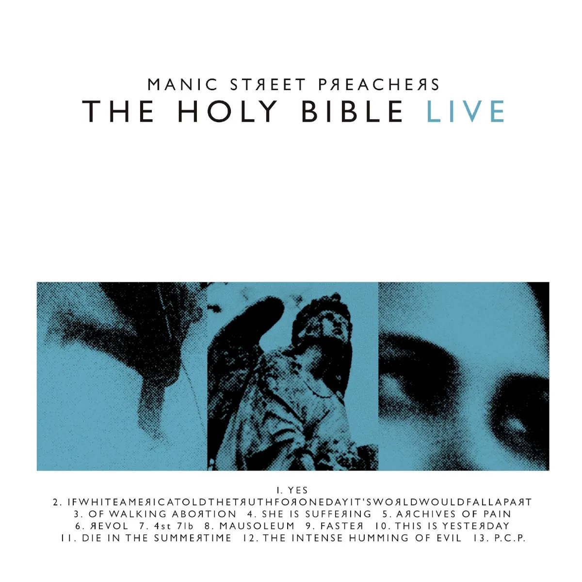 Obal alba Manic Street Preachers – The Holy Bible Live